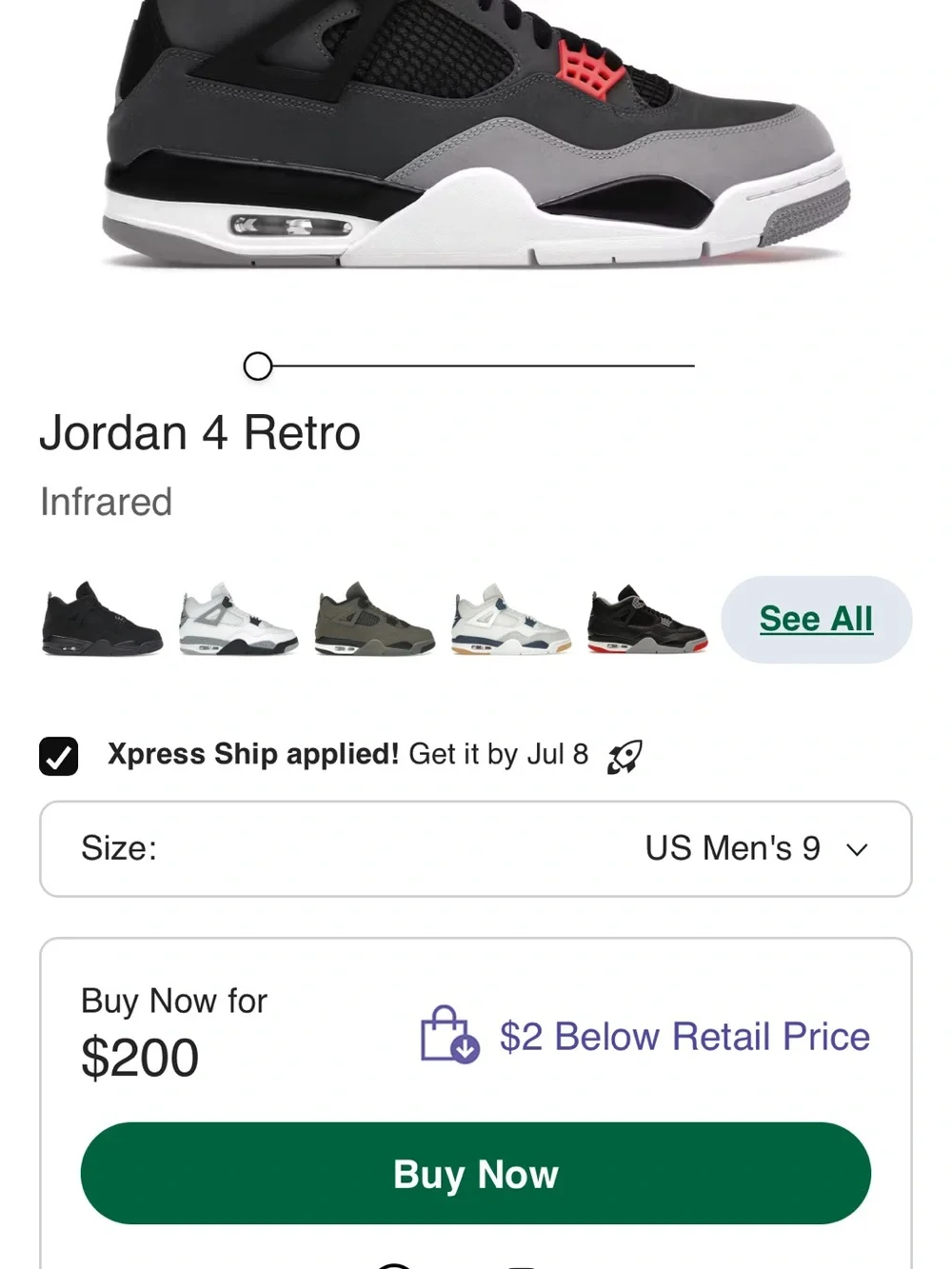 Jordan worn once